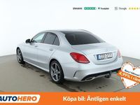 Begagnad Mercedes C200 AMG line 186 HK (136 kW) 2018 Silver Sedan