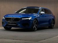 Begagnad Volvo V90 R-Design Pro 255 HK (187 kW) 2017 Blå Kombi