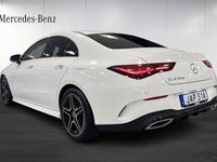 begagnad Mercedes CLA200 CLA200 Benz7G-DCT AMG Line, Premium Paket, Panelbelysning, Night 2023, Sedan