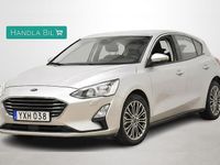 Begagnad Ford Focus Titanium 125 HK (91 kW) 2018 Grå Halvkombi