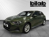 Begagnad Audi A3 Proline 150 HK (110 kW) 2024 Distriktgrön metallic