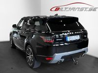 Begagnad Land Rover Range Rover Sport 304 HK (223 kW) 2018 Svart SUV