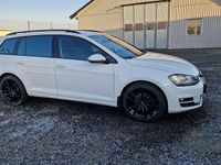 Begagnad VW Golf VII 105 HK (77 kW) 2015 Vit Kombi