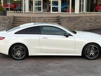 Begagnad Mercedes E400 334 HK (245 kW) 2017 Vit Sportkupé