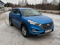 Begagnad Hyundai Tucson 177 HK (130 kW) 2018 Blå SUV