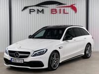 Begagnad Mercedes C63S AMG AMG 510 HK (375 kW) 2016 Vit Kombi