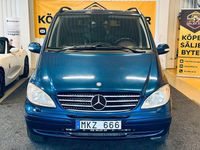 Begagnad Mercedes Viano 204 HK (150 kW) 2007 Ljusblå (blå) Minibuss