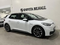 Begagnad VW ID.3 Pro Performance 150 kW (204 HK) 2021 Vit Halvkombi