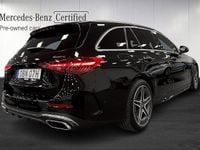 Begagnad Mercedes C300e AMG 313 HK (230 kW) 2024 Svart Kombi