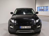 Begagnad Land Rover Range Rover evoque 150 HK (110 kW) 2013 Svart SUV