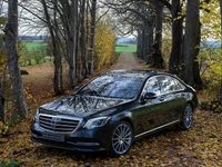 Begagnad Mercedes S560 AMG 469 HK (344 kW) 2018 Svart (magnetitsvart metallic) Sedan