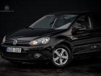 Begagnad VW Golf VI 122 HK (89 kW) 2011 Svart Halvkombi