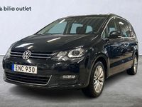 Begagnad VW Sharan 140 HK (102 kW) 2014 Svart Minibuss