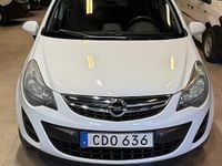 Begagnad Opel Corsa Enjoy 101 HK (74 kW) 2014 Vit Halvkombi