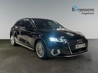 Begagnad Audi A3 Advanced Plus 151 HK (111 kW) 2022 Brilliantsvart Sedan