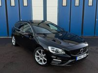 Begagnad Volvo V60 R-Design 190 HK (139 kW) 2015 Svart Kombi