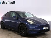 Begagnad Tesla Model Y Long Range AWD 378 kW (514 HK) 2021 Blå SUV