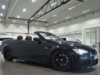 Begagnad BMW M3 Cabriolet 421 HK (309 kW) 2008 Svart Cab