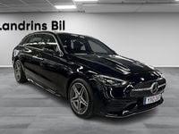 Begagnad Mercedes C300e AMG line 313 HK (230 kW) 2022 Svart Kombi