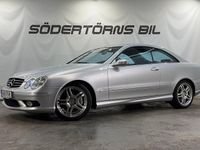 Begagnad Mercedes CLK55 AMG AMG 368 HK (270 kW) 2003 Silver Sportkupé