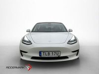 Begagnad Tesla Model 3 Standard Range Plus 239 kW (325 HK) 2019 Vit Sedan