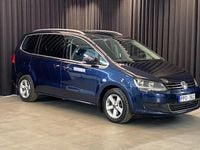 Begagnad VW Sharan 140 HK (102 kW) 2012 Blå Minibuss