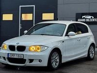 Begagnad BMW 118 Advantage 143 HK (105 kW) 2007 Vit Halvkombi