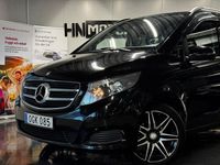 Begagnad Mercedes V220 163 HK (119 kW) 2016 Svart Minibuss