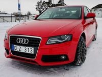 Begagnad Audi A4 160 HK (117 kW) 2008 Röd Sedan
