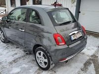 Begagnad Fiat 500 Lounge 69 HK (50 kW) 2017 Grå Halvkombi