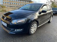 Begagnad VW Polo Trendline 60 HK (44 kW) 2013 Svart Halvkombi