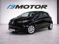 Begagnad Renault Zoe 64 kW (88 HK) 2015 Svart Halvkombi
