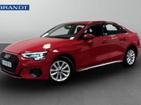 Begagnad Audi A3 151 HK (111 kW) 2023 Röd Sedan