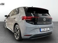 Begagnad VW ID.3 Pro Performance 150 kW (204 HK) 2022 Moonstone grey black Halvkombi