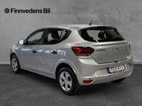 Begagnad Dacia Sandero Essentiel 91 HK (66 kW) 2022 Grå Halvkombi