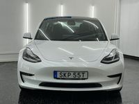 begagnad Tesla Model 3 Standard Range Plus 3 258hk Auto Pilot / Pano