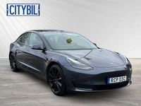Begagnad Tesla Model 3 Performance 377 kW (513 HK) 2023 Grå Sedan