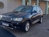 Begagnad BMW X3 Sport Line 313 HK (230 kW) 2015 Brun SUV