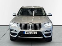 Begagnad BMW X3 190 HK (139 kW) 2018 Silver SUV