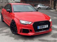 Begagnad Audi RS3 400 HK (294 kW) 2018 Catalunya red metallic Sedan