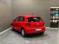 Begagnad VW Polo 86 HK (63 kW) 2010 Röd Halvkombi