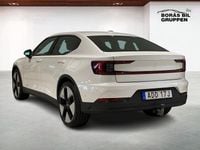 Begagnad Polestar 2 Long Range Single Motor 219 kW (299 HK) 2023 Vit Halvkombi