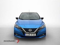 Begagnad Nissan Leaf 360º 110 kW (150 HK) 2019 Blå Halvkombi
