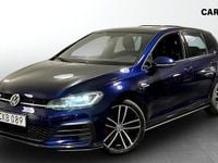 Begagnad VW Golf VII GTD 184 HK (135 kW) 2018 Blå Halvkombi