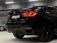 Begagnad BMW X6 M50 M Sport 381 HK (280 kW) 2014 Svart SUV