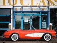 Begagnad Chevrolet Corvette C1 1958 Röd Cab