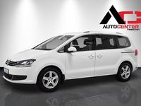Begagnad VW Sharan 150 HK (110 kW) 2010 Vit Minibuss