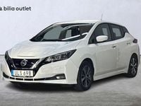 Begagnad Nissan Leaf 2020 Vit Halvkombi