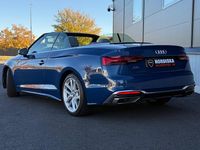 Begagnad Audi A5 Cabriolet Comfort 150 HK (110 kW) 2024 Svart (blå) Cab