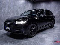 Begagnad Audi Q7 S-Line 286 HK (210 kW) 2018 Svart SUV